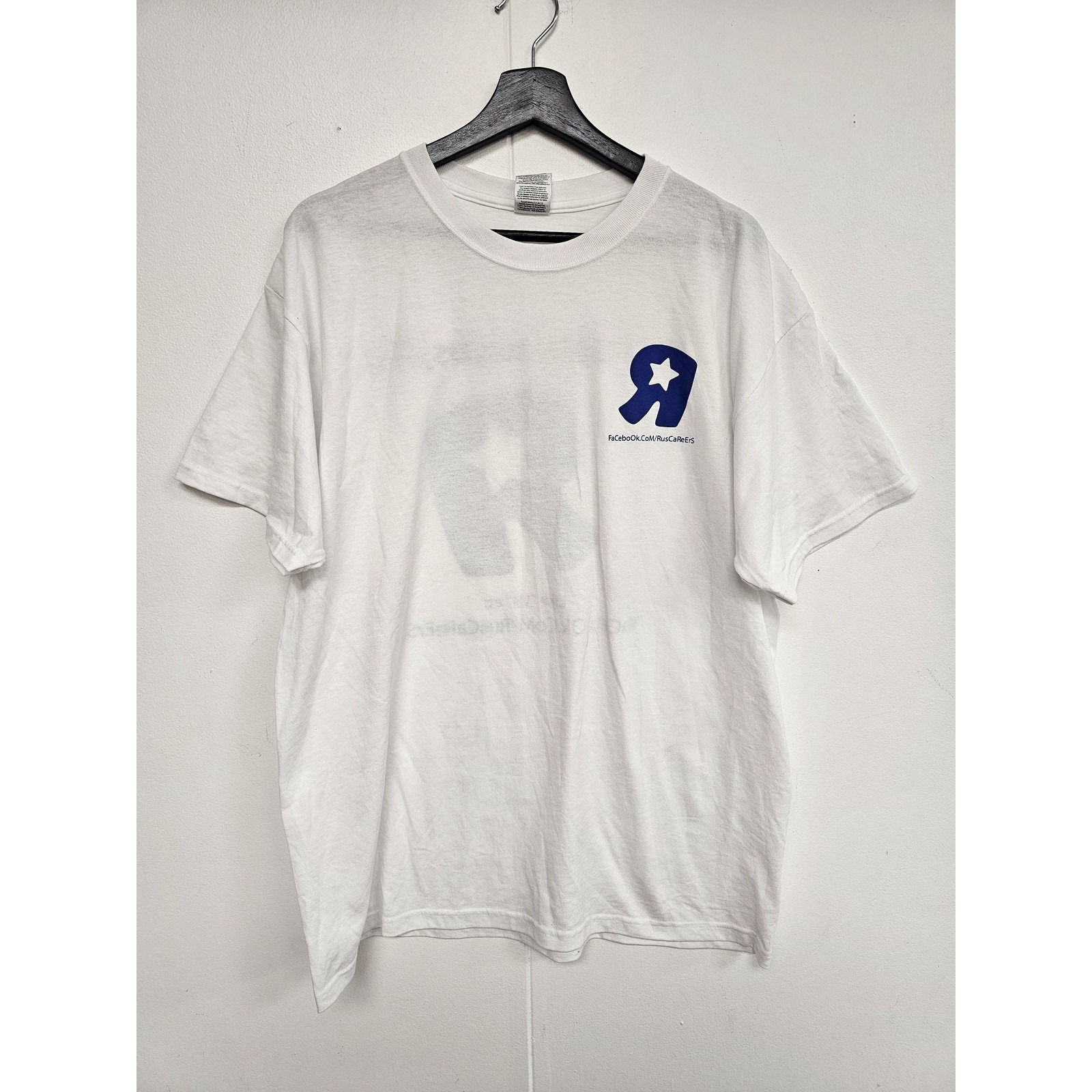 Toys R Us Babies R Us Shirt Mens Xl White Facebook Graphic Tee Promo Jerzees